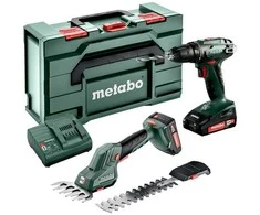 Įrankių rinkinys Metabo Combo Set 2.2.5 (BS 18 + SGS 18 LTX Q); 18 V; 2x2,0 Ah akum.