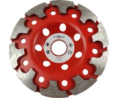 SILVER Sidabrinis Sidabrinis DEIMANTINIS DISKAS BETONO ŠLIAVIMUI 125mm PUODELIO FORMOS
