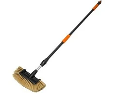BRADAS AUTOMOBILINIS PLOVIMO ŠEPETYS SOFT SU VOŽTUVU TELESKOPINIS 150-250cm 4-PUSIS