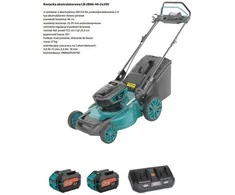 NAC akumuliatorinė vejapjovė LB-2B40-40-2x20V 2x4Ah 40cm