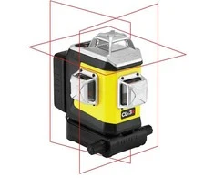 NIVEL SYSTEM LASER PŁASZCZYZNOWY CLx3R 3x360° Raudonas