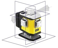 Kryžminis lazerinis nivelyras Nivel System CL5V + priedai