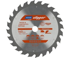Norton Clipper NORTON diskinis pjūklas 160 mm x 16 mm x 24z MEDIENA IR KOMPOZITAI ATB (2,6 / 1,6)