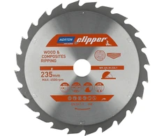 Pjovimo diskas medienai Norton 70184608062; 235x30 mm; Z24