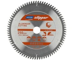 NORTON diskinis pjūklas 250 mm x 30 mm x 80z ALUMININIS (2,8 / 2,0)