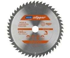 Norton Clipper NORTON diskinis pjūklas 260 mm x 30 mm x 48z MEDIENA IR KOMPOZITINIS ATB Neg (2,6 / 1,8)