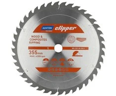 Pjovimo diskas medienai Norton Clipper Deflow; 355x30 mm; Z40