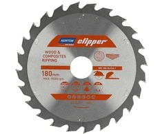 NORTON diskinis pjūklas 180 mm x 30 mm x 24z MEDIENA IR KOMPOZITAI ATB (2,8 / 1,8)