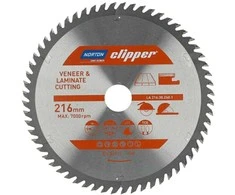NORTON DISKINIS PJŪKLAS 216mm x 30mm x 60z LAMINATUI IR FANERUOTEI (2,6/1,8)