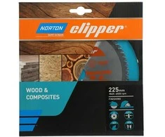 NORTON DISKINIS PJŪKLAS 225mm x 30mm x 64z MEDIENAI IR KOMPOZITAMS ATB (2,6 / 1,6)