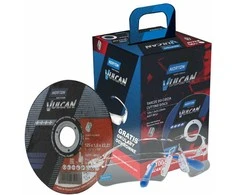 NORTON DISKAS VULCAN 125 x 1,0 /100vnt. INOX+AKINIAI DOVANŲ
