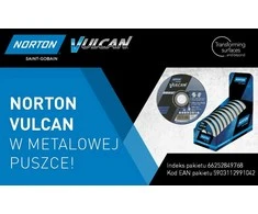NORTON DISKAS VULCAN 125 x 1,0 /10vnt. METALAS/INOX