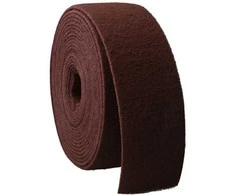 Norton Clipper šlifuotas neaustinis audinys 115/10MB F2504 bordo spalvos BEARTEX - 63642587694