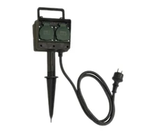 ORNO GNIAZDA OGRODOWE 2x2P+Z 1,5m IP44 3G1,5mm2