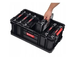 Q-Brick MULTI System TWO BOX 200 dėžė su 6 dėtuvėmis