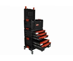 Q-Brick Įrankių dėžės Qbrick System PRO, Juodos/Raudonos spalvos