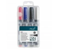 Pica-Marker Pica permanent Marker 1-4mm assorted with Instant-Baltas