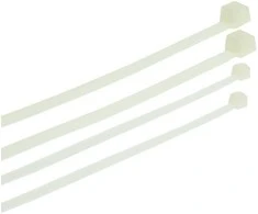 PLASTROL PLASTIKINIS DIRŽELIS Baltas 4,8 x 250mm 100vnt.