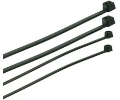 PLASTROL PLASTIKINIS DIRŽELIS Juodas 2,5 x 100mm 100vnt.
