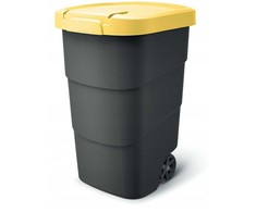Prosperplast KEDEN WHEELER ŠIUČIŲ DĖŽĖS 90 L - Geltonas | Tiekimas