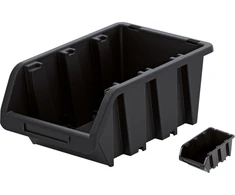Bikuvalt Dėžutė smulkioms detalėms 230x160x120 mm juoda Kistenberg KTR23-S411