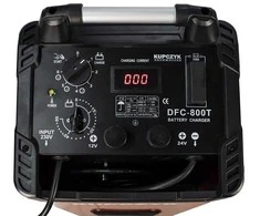 Kupczyk Akumuliatoriaus įkroviklis su paleidimo funkcija, 12V/24V didelės galios akumuliatoriaus įkroviklis, automobilio akumuliatoriaus įkroviklis sunkvežimiams ir furgonams