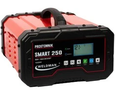 „Weldman Smart 250“ 12 V / 24 V keitiklio lygintuvas su paleidimo funkcija