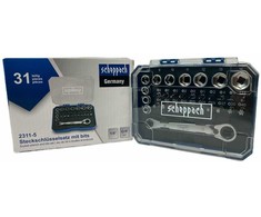 Rinkinys KLUCZY 31el. 1/4" /SCHEPPACH