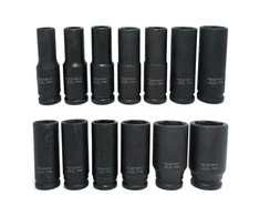 ROCKFORCE LONG IMPACT LIZDAI 13 vnt 1/2" 10-32mm / PAKABA