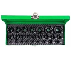 Stahlwille ROCKFORCE NASADKI UDAROWE kpl. 25el.1/2" 1/4" 6-KĄT. (4-32mm)