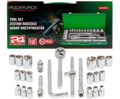 Rockforce Wmc ROCKFORCE RAKTŲ RINKINYS 24 vnt. 1/2″ RF-4245B-5