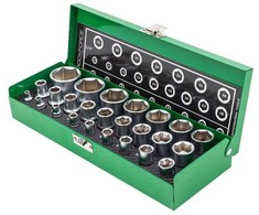 Įrankių rinkinys Rockforce ROCKFORCE Rinkinys KLUCZY 25el. 1/2'' 1/4'' 4-32mm RF-50121G