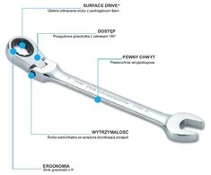 OCZ SATA plokščiaakis veržliaraktis 18 mm su reketu