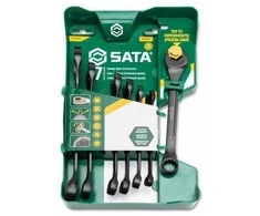Raktų komplektas Sata ST47530; 8-17 mm; 7 vnt.