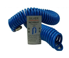 SILVER PNEUMATINĖ LAIDAS/ŽARNA MĖLYNA 5 x 8mm 15m
