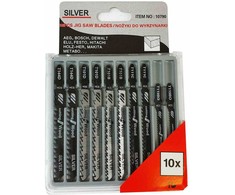 SILVER BRZESZCZOT DO WYRZYNAREK 10 vnt / Sidabrinis