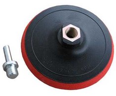 SILVER DYSK 125mm UNIWERSALNY Z RZEPEM