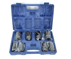 SILVER Sidabrinis Sidabrinis ILGŲ SMŪGINIŲ GALVUČIŲ RINKINYS 3/4″ 8 vnt.
