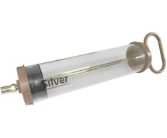 SILVER Sidabrinis Tools Švirkštas alyvai ir įvairiems skysčiams Sidabrinis, 400ml