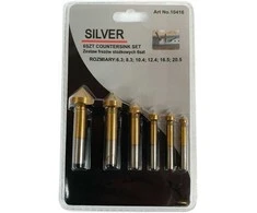 Silver CONICAL COUNTERSHIPER PL. 6 dalys 6,3-20,5 / Sidabrinis