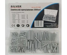 SILVER Spyruoklių asortimentas 200 vnt.