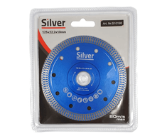 SILVER TARCZA DIAMENTOWA DO GRESU 125x22,2 / Sidabrinis