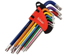 King Tony Sidabrinis SIDABRINIAI TORX 9vnt. T10-T50