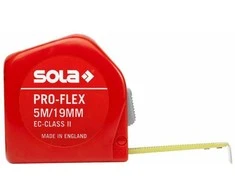 Ruletė SOLA Pro-Flex, 5 m x 19 mm