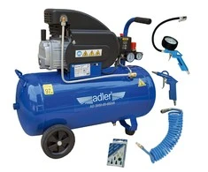 ADLER KOMPRESORIUS 50l AD 2050-50-8BAR 230V SU PRIEDŲ RINKINIU