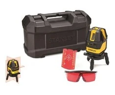 Stanley Kryžminis lazerinis nivelyras Multi-line 4V1H, raudonas