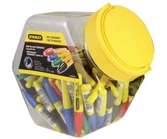 STANLEY MARKER FINE TIP MINI MIX 72szt