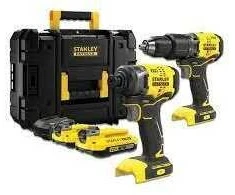 Įrankių rinkinys Stanley SFMCK461D2S-QW (SFMCD715 + SFMCF820); 2x2,0 Ah akum.