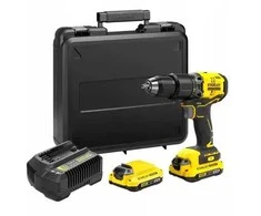 Smūginis suktuvas-gręžtuvas Stanley SFMCD711DSA-QW; 18V; 2x2,0 Ah akum.