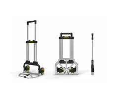 Stanley Fatmax Sack Barrow Folding Aliuminio 70 kg FXWT-705 Juodas, Sidabrinis